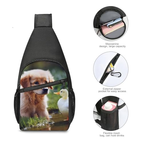 Mochila Sling Bag Casual para Hombre y Mujer miniatura 5