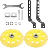 Gogogmee Kinderfahrrad Zugräder Ersatz 13 Stück Verschleißfestes Rutschfestes Stützrad aus Robustem Material mit Werkzeug für Sichere Balance und Einfache Montage