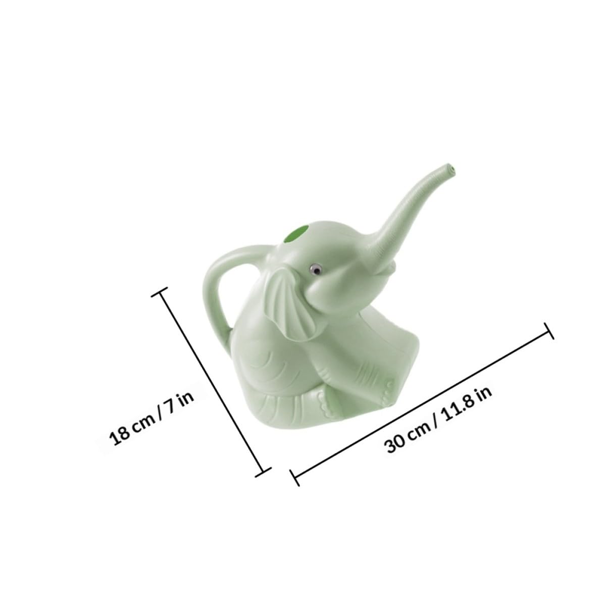 Toddmomy 3 Piezas Regadera De Elefante Regadera De Plastico Regadera Mini Elefante Hervidor De Agua De Dibujos Animados Pequeño Plantas Suculentas De Polivinilo Niño Rociar Agua