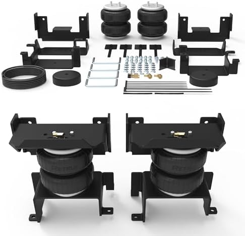 Rear Air Bags Suspension Kit for 2015-2025 Ford F150 Truck Towing, 5000 Lbs of Load Leveling Capacity, Replacement for Firestone 2582 Ride Rite Airbags for Trucks Rear Suspension