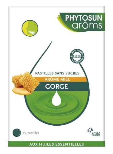 Phytosun Arôms Pastilles Gorge Miel 24 Pastilles