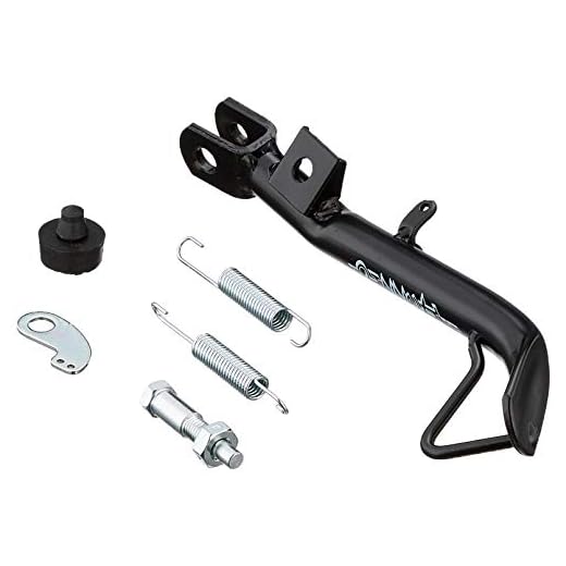 Caballete Lateral BUZZETTI Negro para Piaggio Liberty 125, 150 2014 de