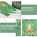 Cabilock St Patrick's Day Candy Wrapping Bags 12pcs Paper Treats Storage Pouches with Sealing Stickers for Party Packaging