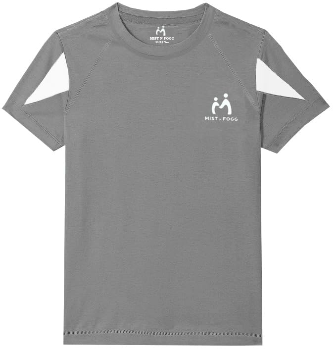 Image of MIST N FOGG Boys and Girls Sports T-Shirts and Short Set
