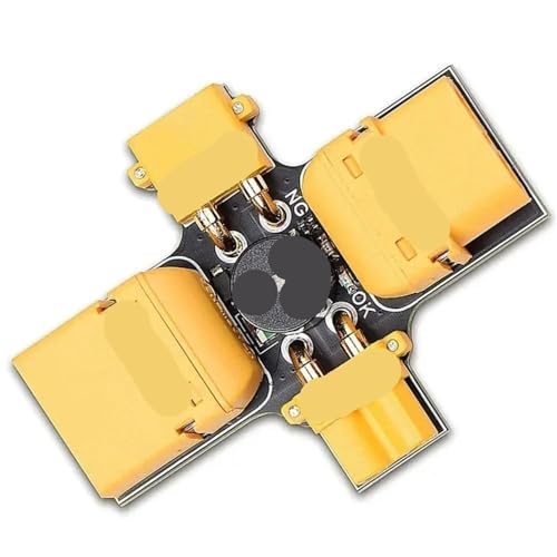 Protector de cortocircuito con conector dual XT30 XT60 y alerta LED para sistema de 30V 1