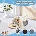 HOBBTREE 6 Packs Washable Guinea Pig Cage Liners, Waterproof Guinea Pig Pee Pads Reusable Absorbent Bedding Anti Slip Mats for Small Animals Bunny Rabbit Hamster (12 x 12in)