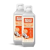 Bulletproof Coconut Brain Octane C8 MCT Oil, 16 Ounces (Pack of 2), Premium Keto Supplement for Sustained Energy, Brain and Body Fuel, Unflavored, Add to Coffee and Smoothies, Packaging May Vary