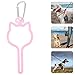 Ipetboom 8pcs Pet Waste Bag Holder Clips Lightweight and Poop Bag Dispenser Portable and Easy to Use for Dog Walking