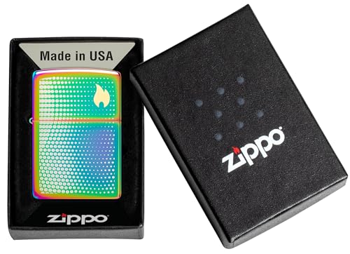Zippo Dot Matrix Design Multi Color Pocket Lighter by Zippo - Image 2
