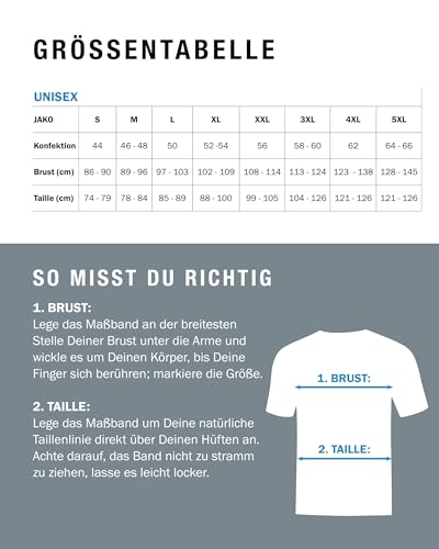 JAKO Unisex Longsleeve-Shirt Dynamic, gelb/weiß/schwarz, S – Ansicht 6