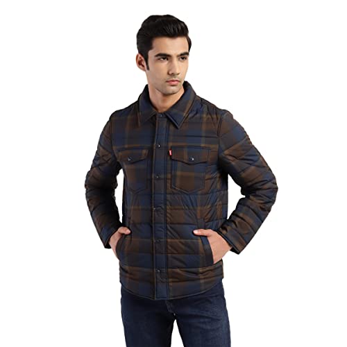 Buy Levi's Men's ALine Coat (A45350001_Multi Color_S) at Amazon.in