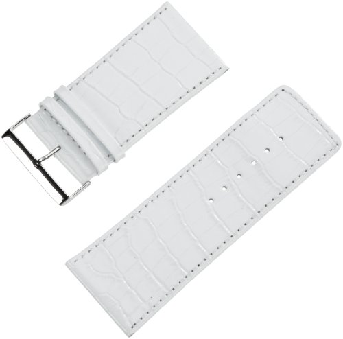 Pure Grey 71S- Genf 3/2 Krokooptik 40/38 Weiss - Reloj Unisex