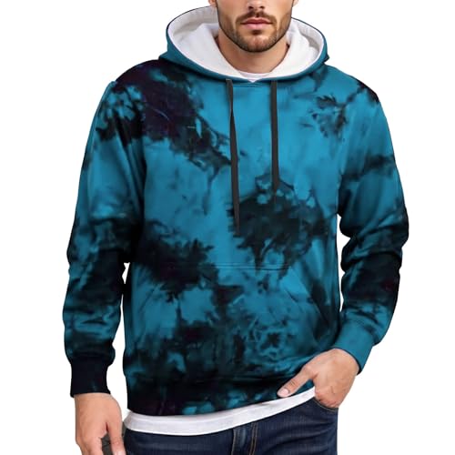 Sweat a capuche homme coupe large contre le froid style moderne unique