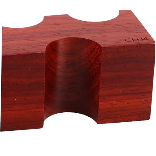 Accesorios de escritorio de madera para sujetar cables de audio y evitar enredos 3