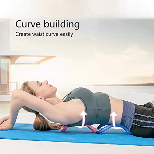 Owfeel Yoga Ring Anel de treinamento de Pilates, Círculo de Fitness para mobilidade, Pilates, Equipa