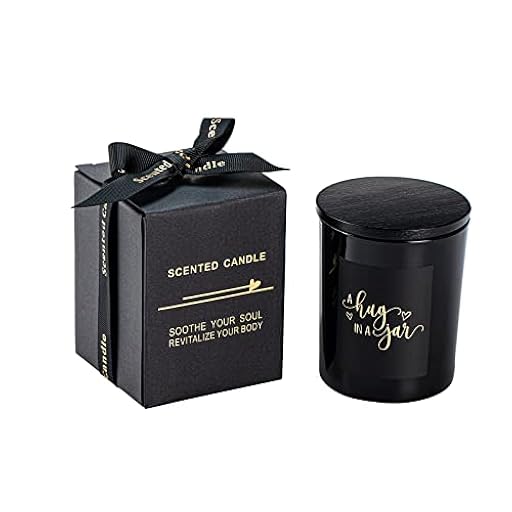 Velas perfumadas de jazmín, regalos para mujeres, ella, novia, novio, amigos, mamá, un abrazo en un frasco, envío de abrazos - divorcio, obtener bien, Navidad, cáncer, regalos de simpatía | Ya disponible en tu tienda friki favorita! En mundofriki.es!
