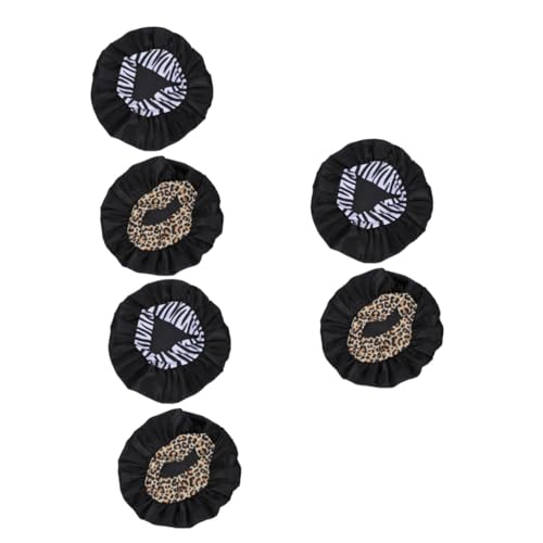 Bonnet de nuit noir Healeved protégez vos cheveux pendant le sommeil lot de 3 pièces