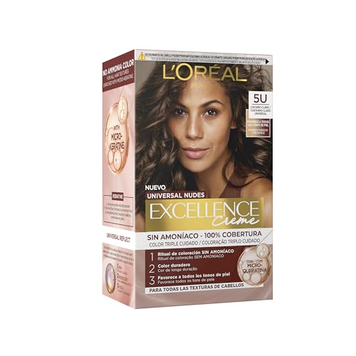 L'Oréal Excellence Universal Nudes Castaño Claro 5U 550