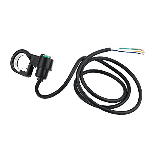 mewmewcat 3 em 1 farol/sinal de mudança de direção/interruptor ON-OFF de 2,2 cm de diâmetro guiador