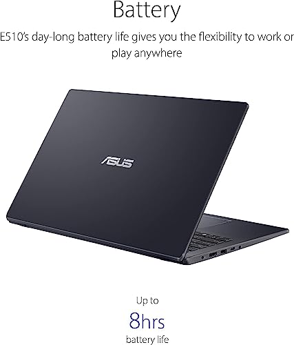 Image of ASUS Vivobook Go 15 Thin & Light Laptop Computer, 15.6 inch FHD Display, Intel Celeron N4020 Processor, 4GB RAM, 64GB Storage, Windows 11, HDMI, SD Card, 1 Year Microsoft 365, Black