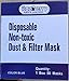 DISPOSABLE DUST & FILTER MASKS 50 PIECES NON-TOXIC GR8$