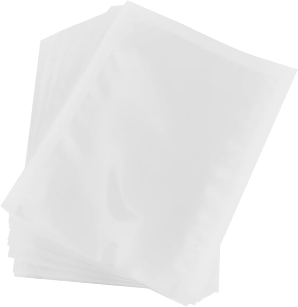 100Pcs Food Preservation Bags Vacuum Sealer Bags for Vegetable Storage Easy Use with Tearing Safe for Freezer Storage for Snacks and Meal Prep