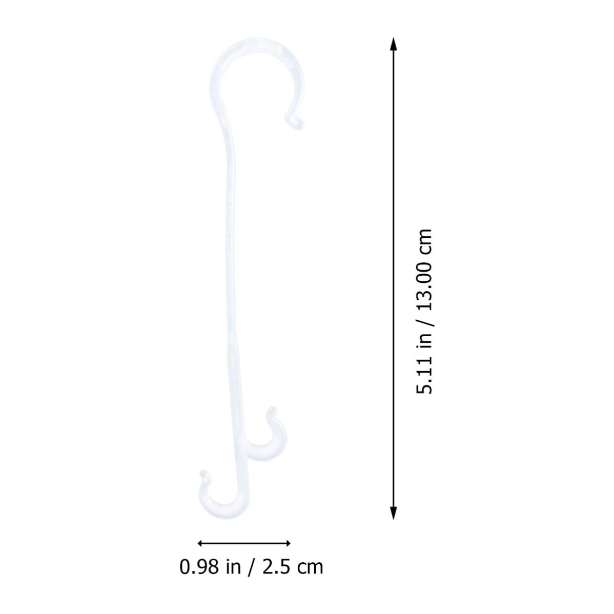 Alipis 850 Pezzi Gancio per Piante da Coltivazione, Supporto | Nylon Bianco, per Serra e Giardino, Fissa i Tralci, Aiuta a Guidare la Crescita, Confezione 1kg