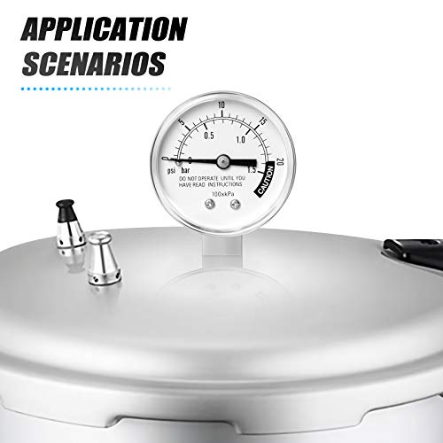 Medidor de presión para olla con dial de 2" MEANLIN miniatura 6