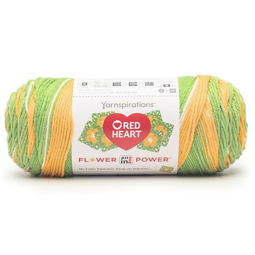 Red Heart All-in-One Flower Power Yarn
