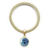 Klassifizierung: Armband DIYthinker Damen London Eye Riesenrad England Britain Uk Goldene Armband Laufende Anhänger Schmuck-Kette