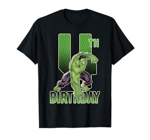 Marvel Hulk Smash 4th Birthday Graphic T-Shirt T-Shirt - image 1