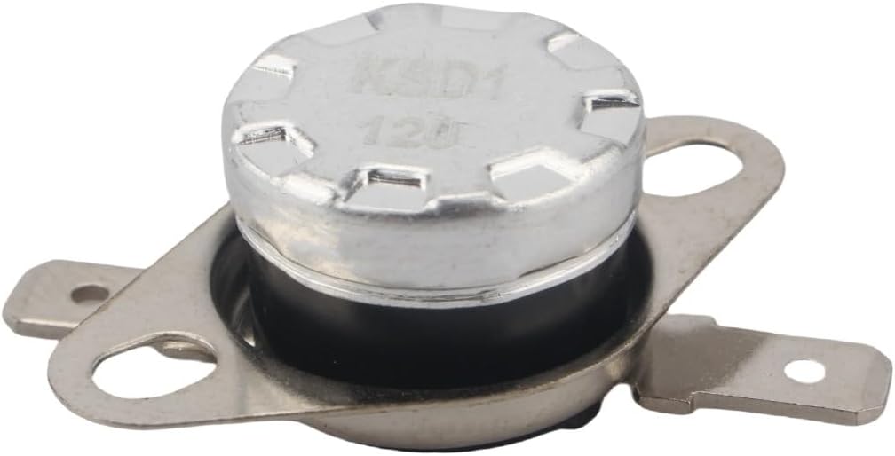 KSD1 120 Thermal Cutoff Switch fits for Panasonic Sanyo Samsung Microwave Oven NN-SU686S, NN-SC668S, EM-S7560W