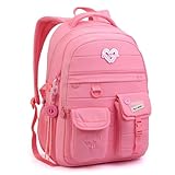 Mochila Escolar Menina Costa Color UP Seanite Juvenil Adulto (Rosa)