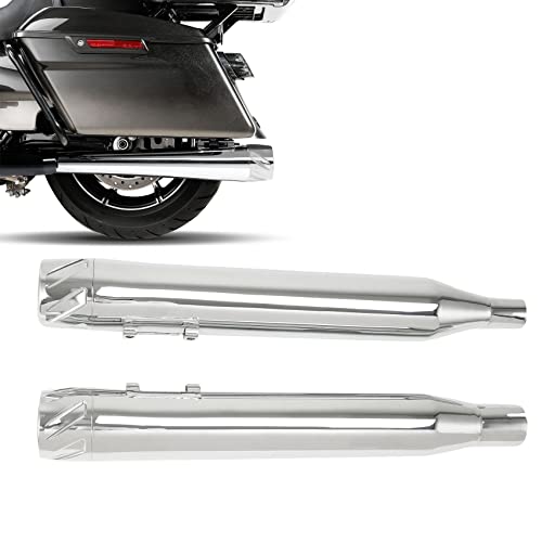 Double silencieux d'échappement pour Harley Electra Glide FLHT 2017-2022