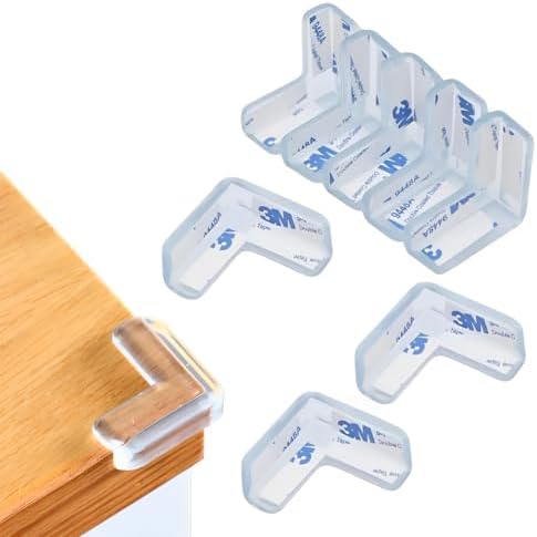 Protetor Quina Canto Borda Silicone Kit Proteção de Móveis Mesa P...