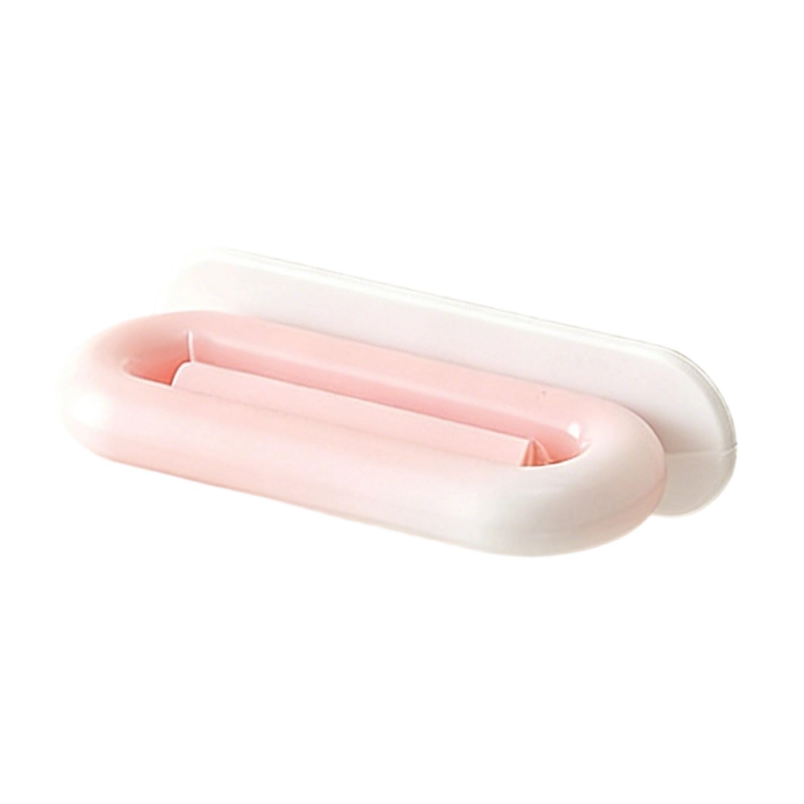 OSNIYAW ABS Wall Mount Toothpaste and Cosmetic Holder for Tidy Shower Countertops Toothpaste Squeeze Clip
