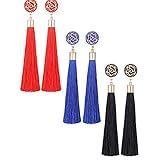 Diese Quasten-Ohrringe sind voll von modernen und unkonventionellen Elementen, einem exquisiten und modischen Design, damit Sie immer in der Mode bleiben und einfach in Mode kommen.