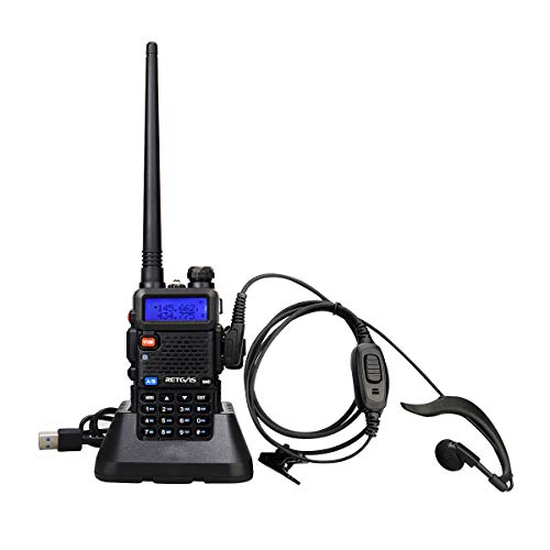 image for Retevis RT-5R Dual Band Handheld Radios Long Range, Two-Way Radio, Hea