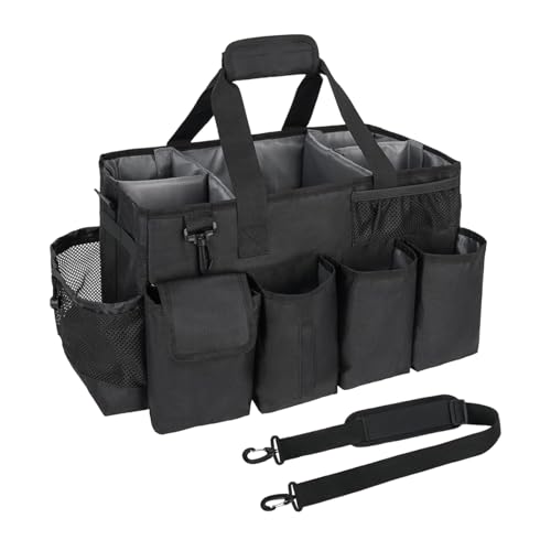 Bolsas De Limpieza para Personal De Limpieza - Organizador De Herramientas De Jardinería,Bolsa De Portátil con Asa Y para Hogar Baño Coche Playa Viaje