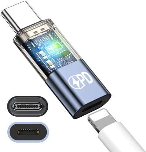 Adaptateur USB C Vers Lightning, Adaptateur Lightning OTG, Convient Pour La Connexion Entre