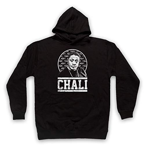 Sweat a capuche Jurassic 5 Chali 2na pour adultes en coton noir style hip-hop vintage