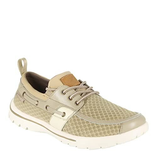 Men's Skuze, Del Marina - Stretch Fit Boat Shoe Tan Beige
