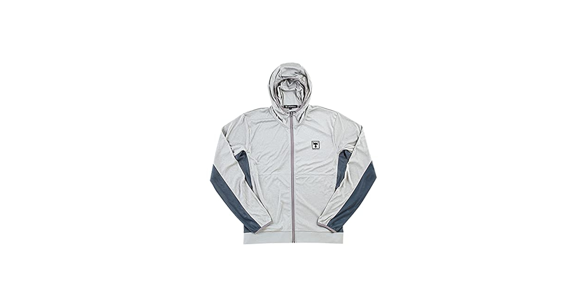 ドライライトフーディ【ジャッカル】　S size グレー　① JACKALL ジャッカル ドライライトフーディ DRY LIGHT HOODY