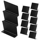 VILLFUL 12 piezas Mini de Tiza para Mesa Unidades Señalización Portátil y Borrable para Buffet Etiquetas Pequeñas para Comida Fiestas y Restaurantes Uso Versátil Hogar y Eventos