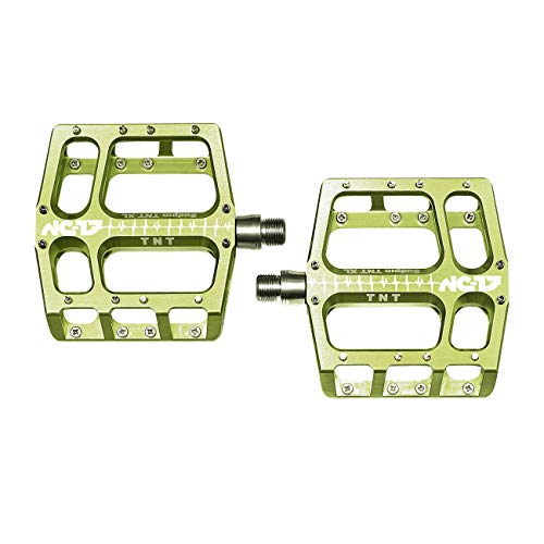NC-17 Sudpin IV XL TNT Aluminium Platform Pedals / Mountain Bike Pedal / BMX Pedal / Flat Height 17.7 mm / Fail Safe System / Precision Bearing + Cr-Mo Axle / Includes Spare Pins - Image 4