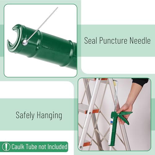 Image of Bates- Caulking Silicone Gun, 10:1 Thrust Ratio, Hand Caulking Guns, No Drip
