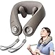RENPHO Nackenmassagegerät mit Hitze, drahtloser Nackenmassagegerät,6D Kneten Nackenmassagegerät,tragbarer Massager Hals für Reisen,Geschenke für Frauen und Männer