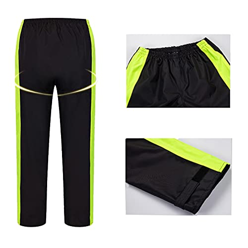 Conjunto impermeable para ciclismo y running, talla 3X-Large verde miniatura 2