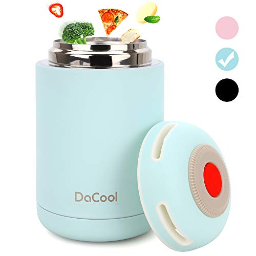 DaCool Hot Food Jar Vacuum Insulated Stainless Steel Thermoses Food 16 oz School