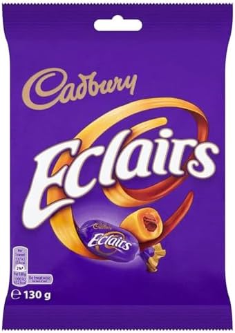 Original Cadbury Eclairs Chocolate Bag Imported From The UK England